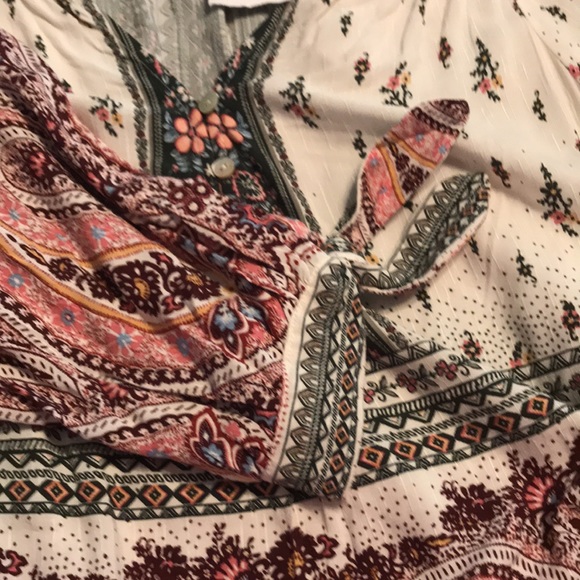 Paisley Print Top XL NWT - Picture 6 of 6